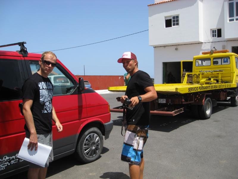 Autopanne auf Fuerteventura