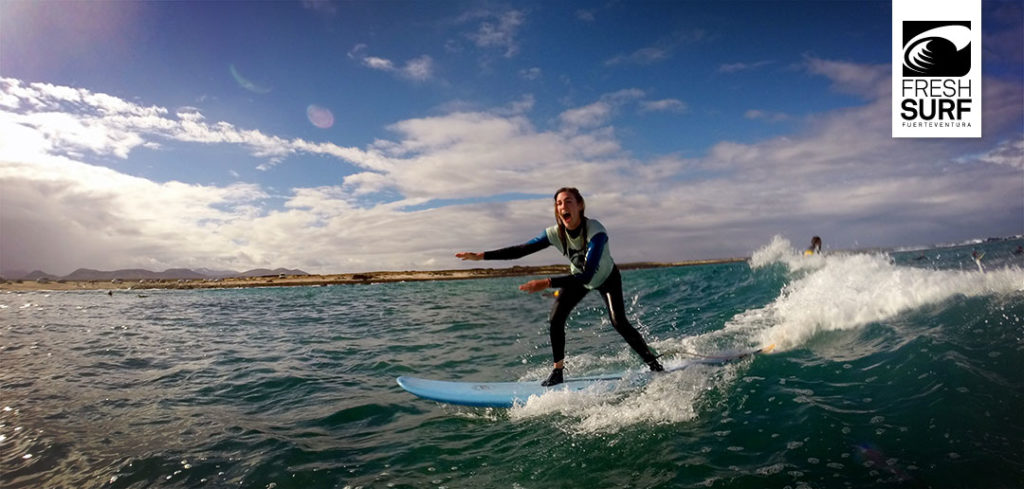 Anja an der Punta Blanca