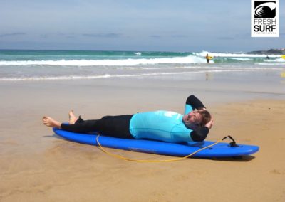 Surfen an der Punta Blanca
