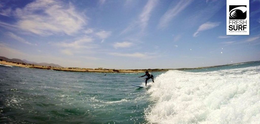 Surfen an der Punta Blanca