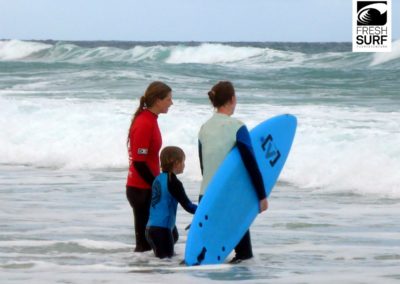 Familienurlaub, Surfen in El Cotillo