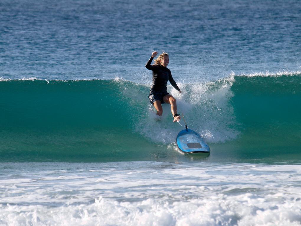 der richtige wipeout beim surfen