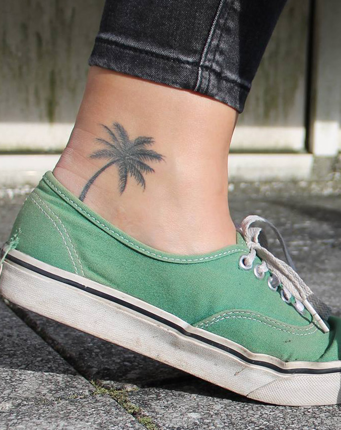 palmen tattoo