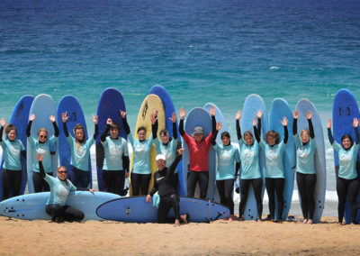 Gruppenfoto Surfkurs