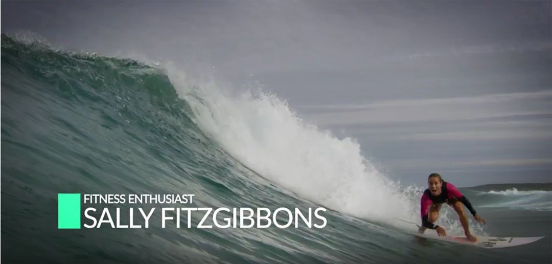 Sally Fitzgibbons- Pro Surferin, Sprinterin und Fitness Queen