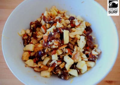 Zubereitung Fruchtnusskuchen