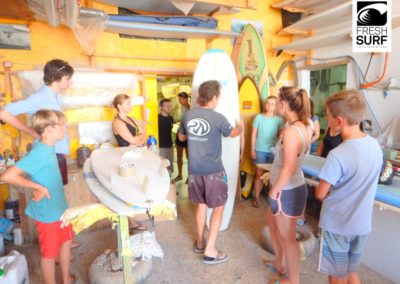 Werkstatt für Surfboards
