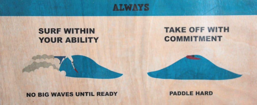 surf etiquette - ability