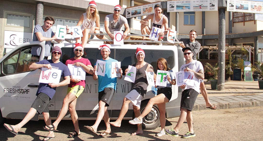 Weihnachtsgeschenke von FreshSurf – Gedanken zum Fest aus Fuerteventura