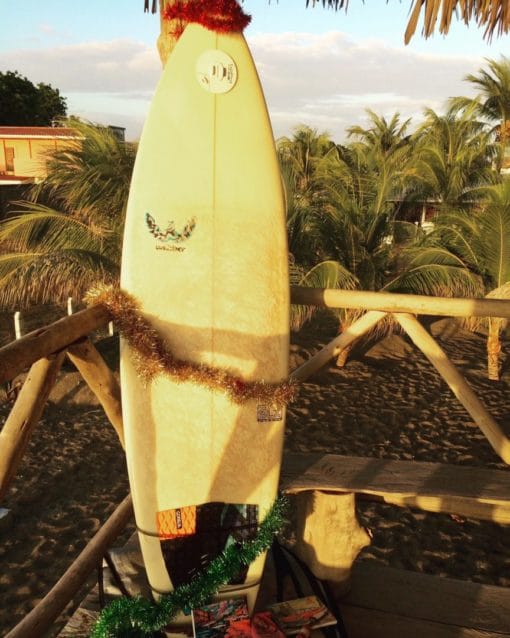 Surfboard Weihnachtsbaum