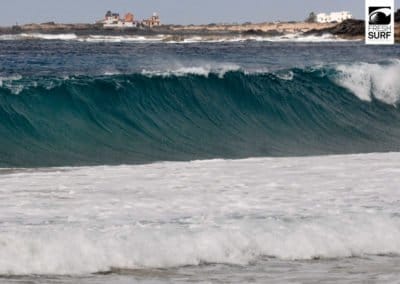 checking the waves