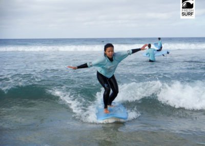 catching waves