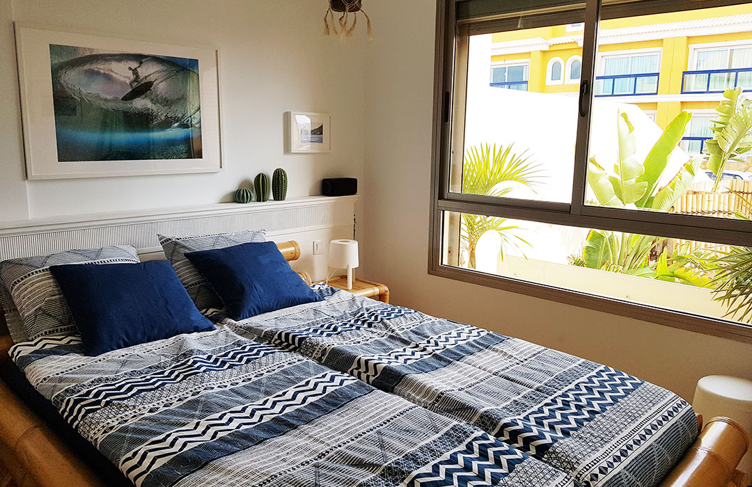 Schlafzimmer Surfhouse Fuerteventura
