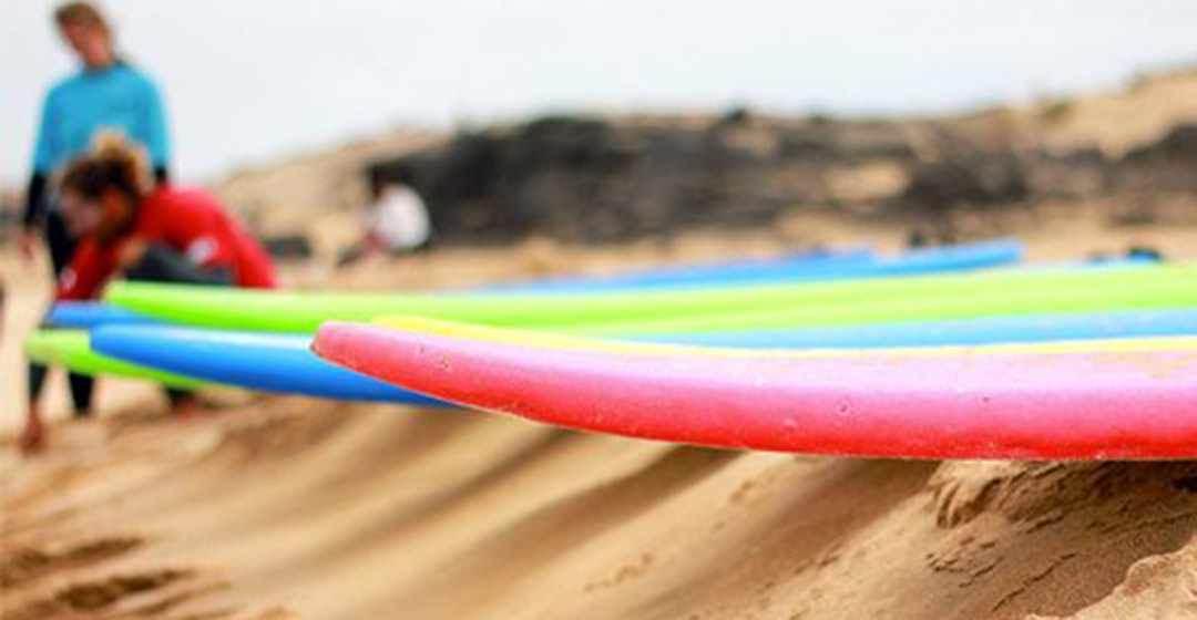 Surfboard und gutes Material
