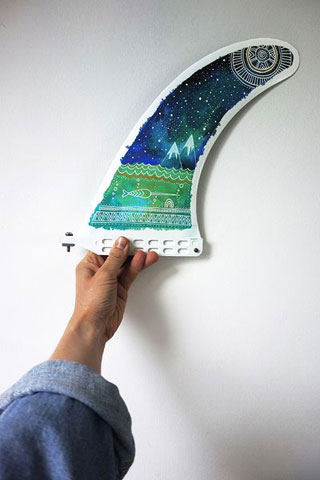 Surfboard Kunst