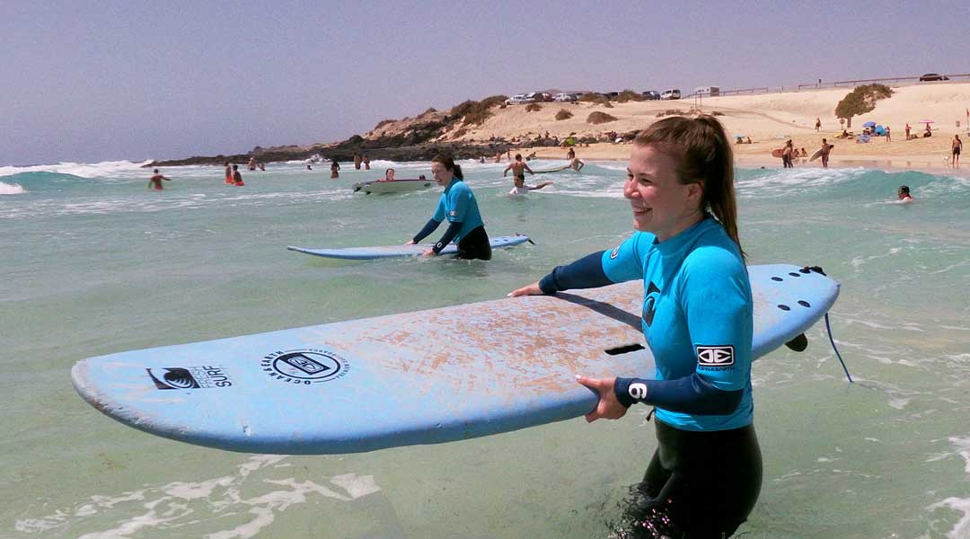 Surfkurs auf Fuerteventura- Meine ersten Erfahrungen im Wasser