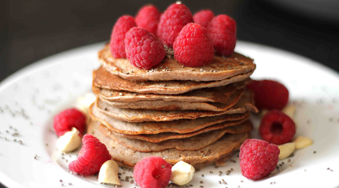 Schoko Protein Pancakes