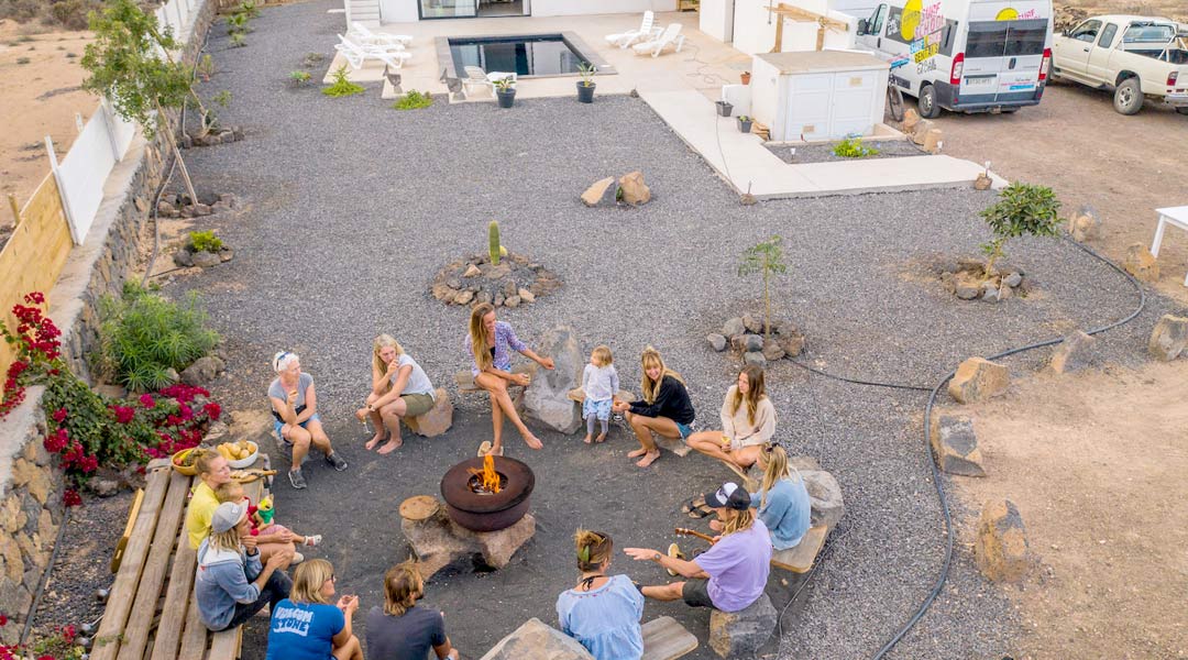 terrasse surfvilla fuerteventura