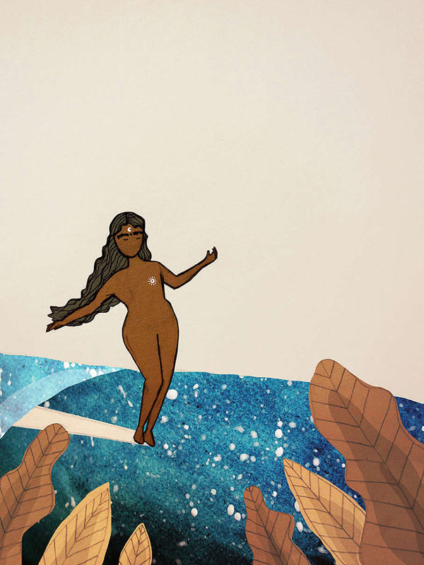 Maia Walczak Dancing Surfer
