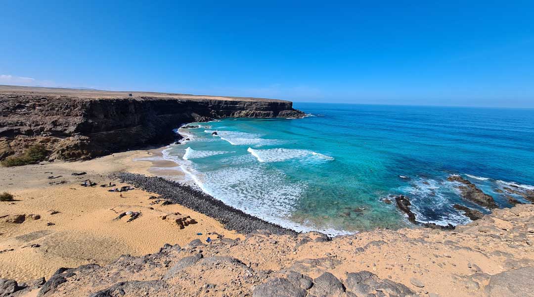 Strand von Esquinzo im Norden von Fuerteventura