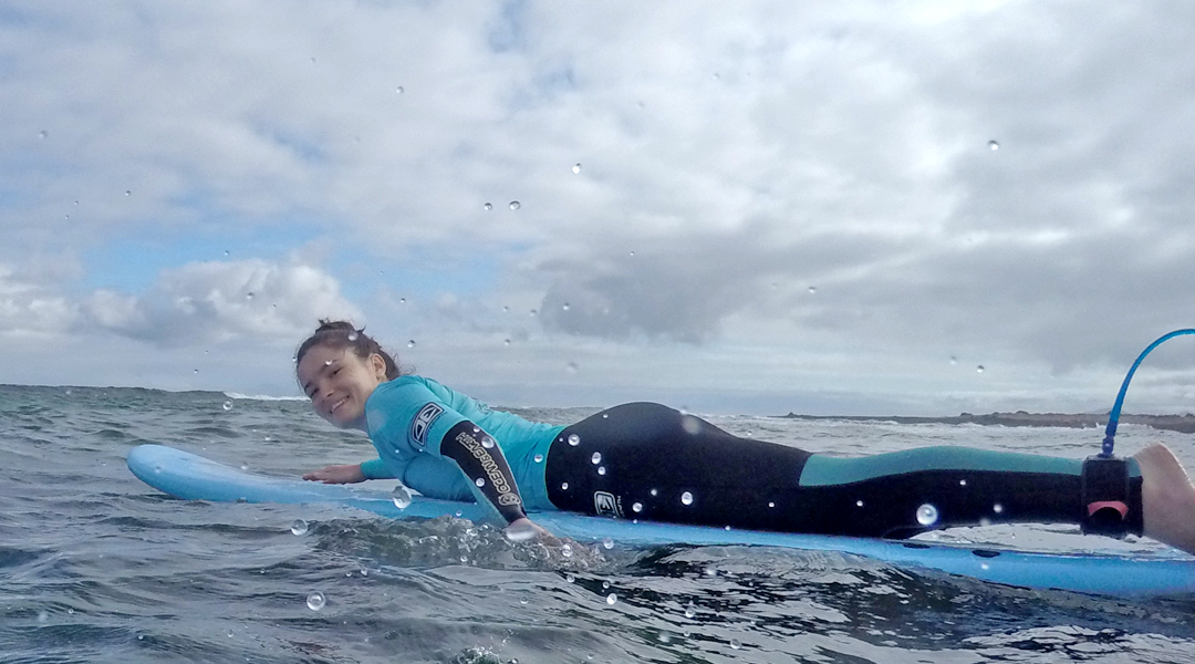 Surf Bedingungen Liegen.