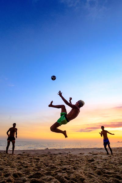 Picknick Fußball