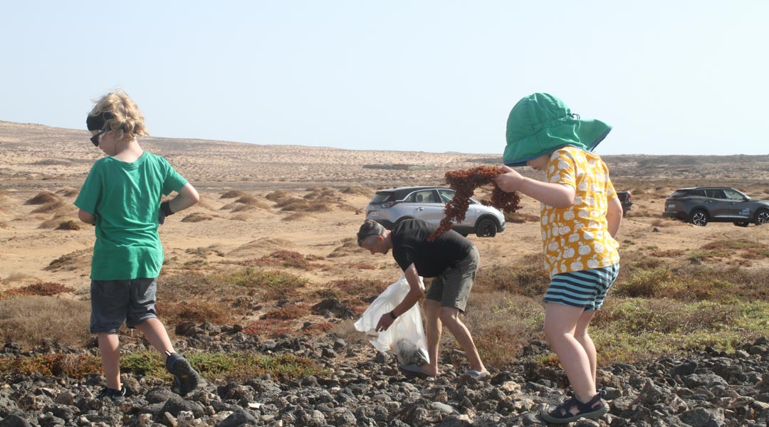 Beach Clean Up Kinder