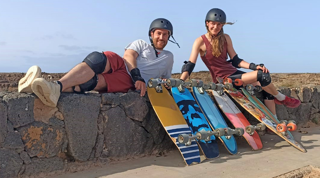 Surfen mit der Familie-Skate Surfen mit der Familie-Skate