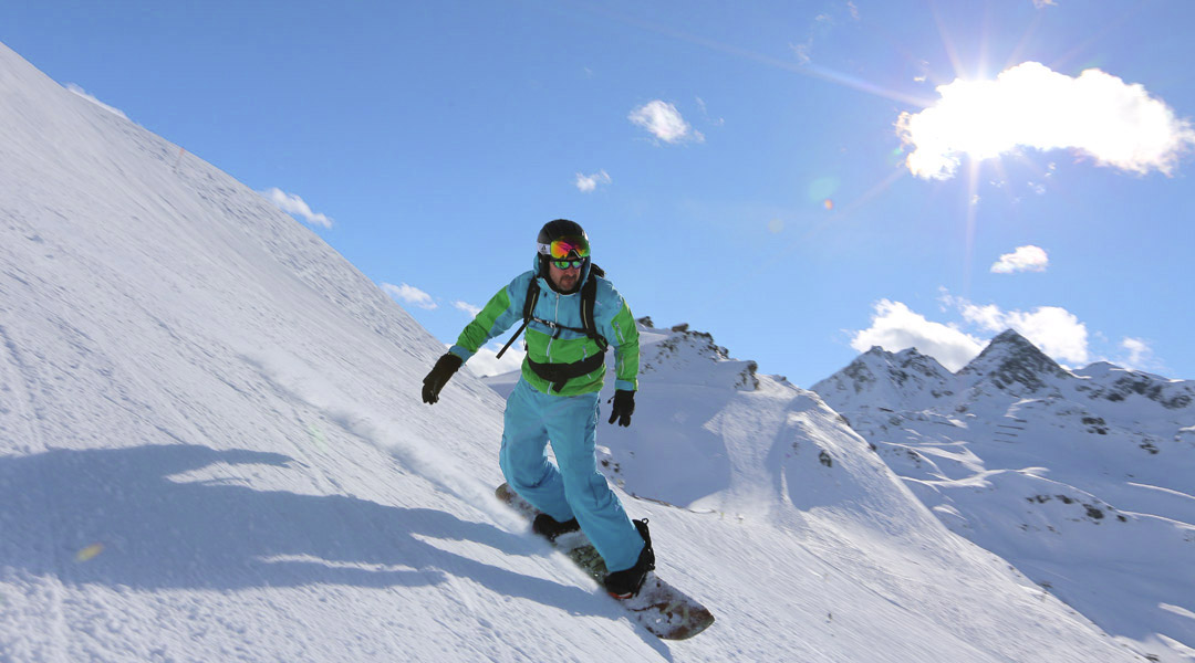 Sportarten Snowboarder