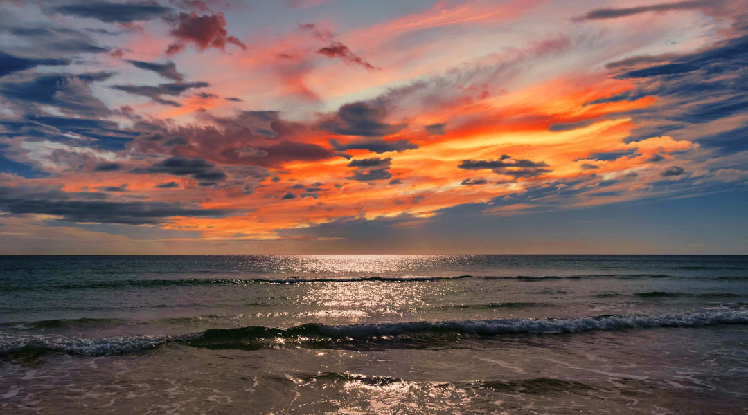 Fuerteventura im Winter Sonnenuntergang