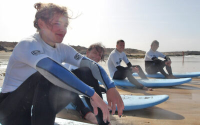 Bedingungen auf Fuerteventura – ein Surf-Kinderspiel