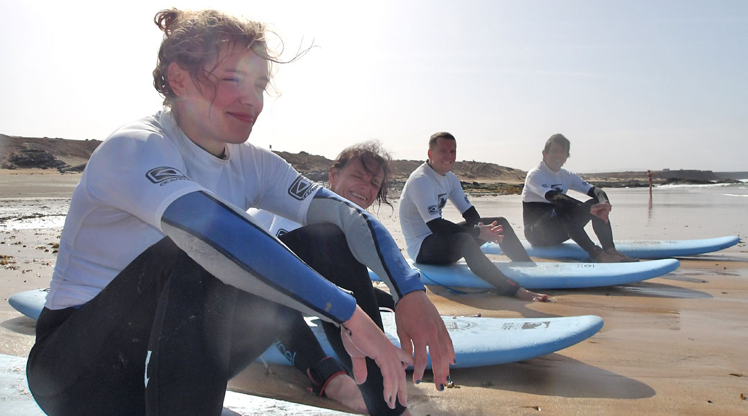 Bedingungen auf Fuerteventura – ein Surf-Kinderspiel