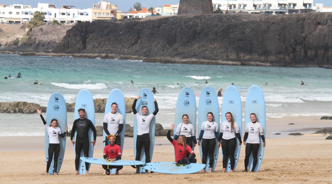 Surfkurse auf Fuerteventura Group