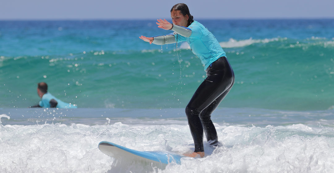 kompetente surfschule richtige surfboards