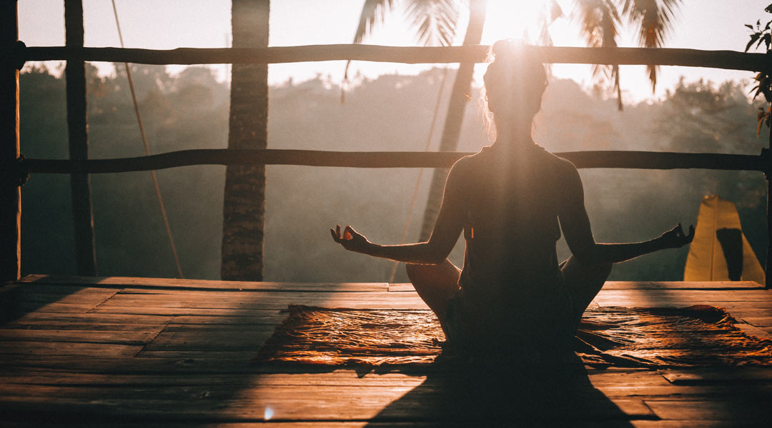 mentales training yoga sitz