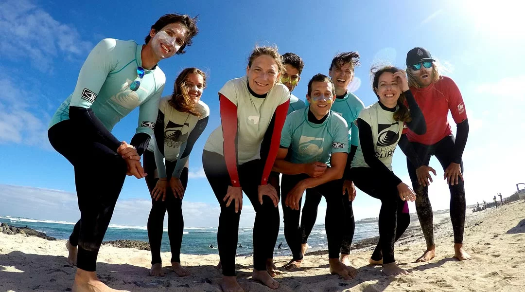 surfkurse auf fuerteventura familiäre atmosphäre