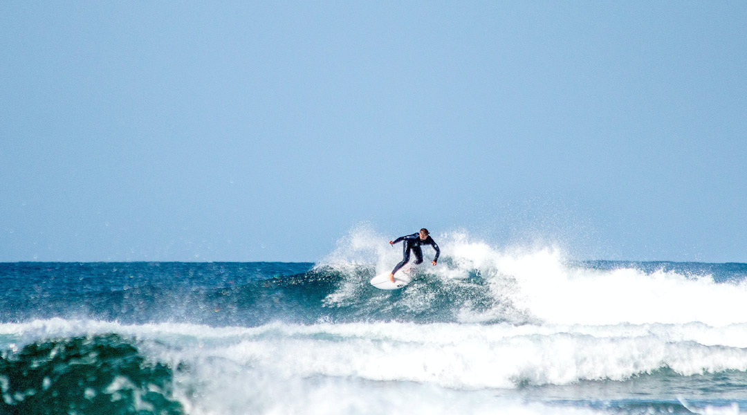 vielfalt an surfspots beim surfen im surfcamp auf fuerteventura