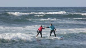 Sportliche Woche Surflesson