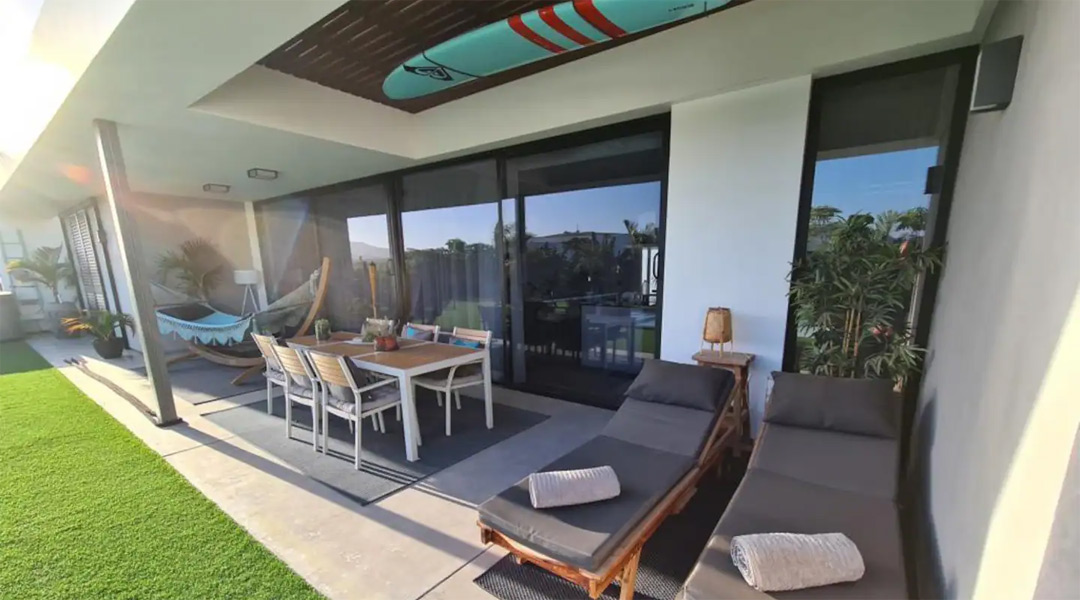 terrasse surf villa lajares