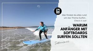 anfänger surfen mit softboards
