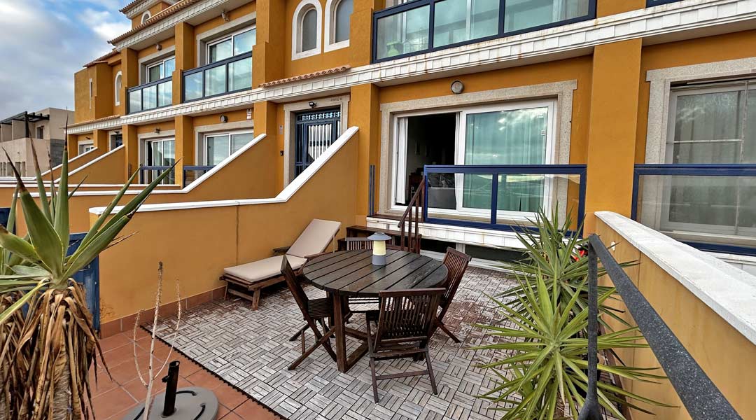 Solero Apartment auf Fuerteventura Terrasse