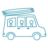 board bus symbol