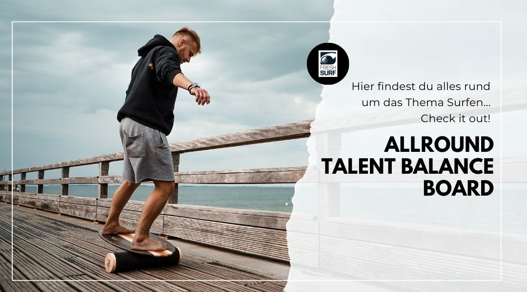 Tabla de equilibrio: el surf se siente como en casa