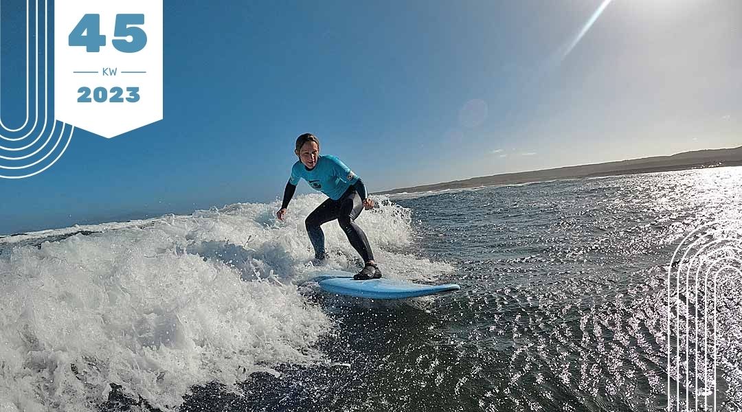 Der erste Winterswell im November  – Unsere Surfcoaches geben alles!