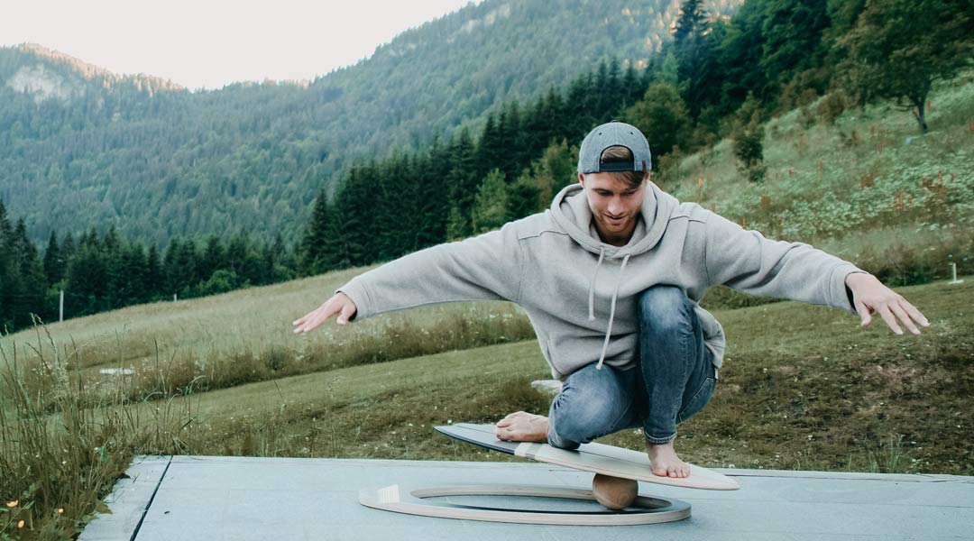 surfen zuhause - balance board
