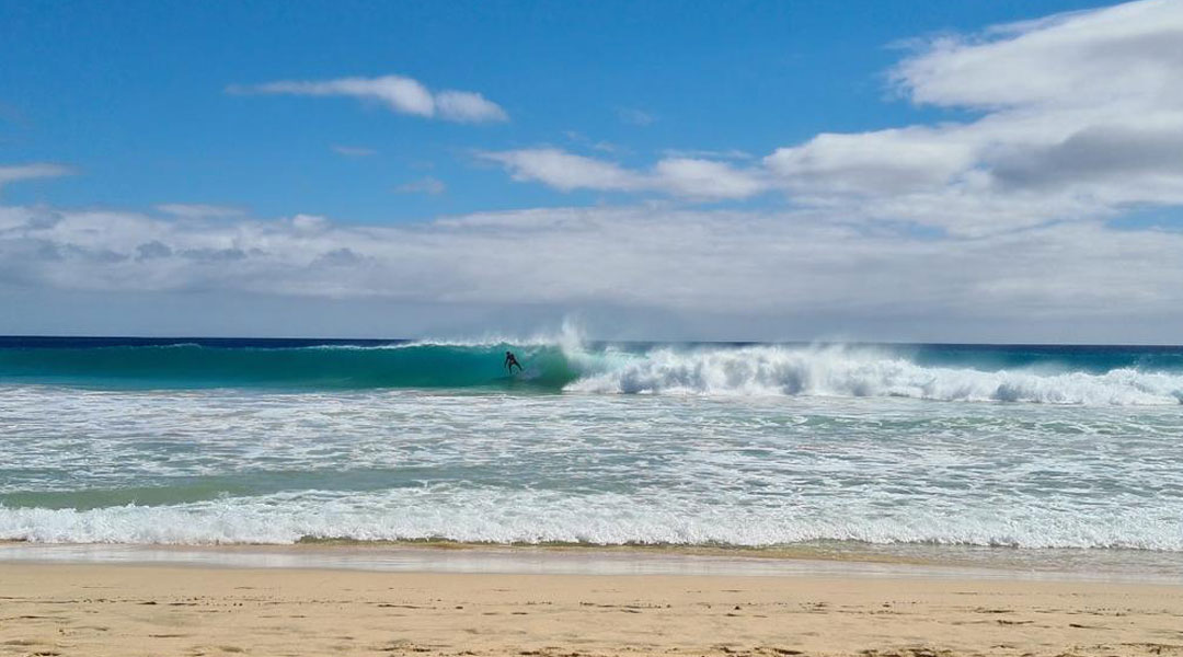 surfen in jandia - beachbreak