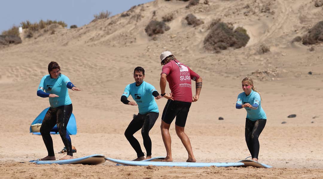 kompetente surfschule warm-up