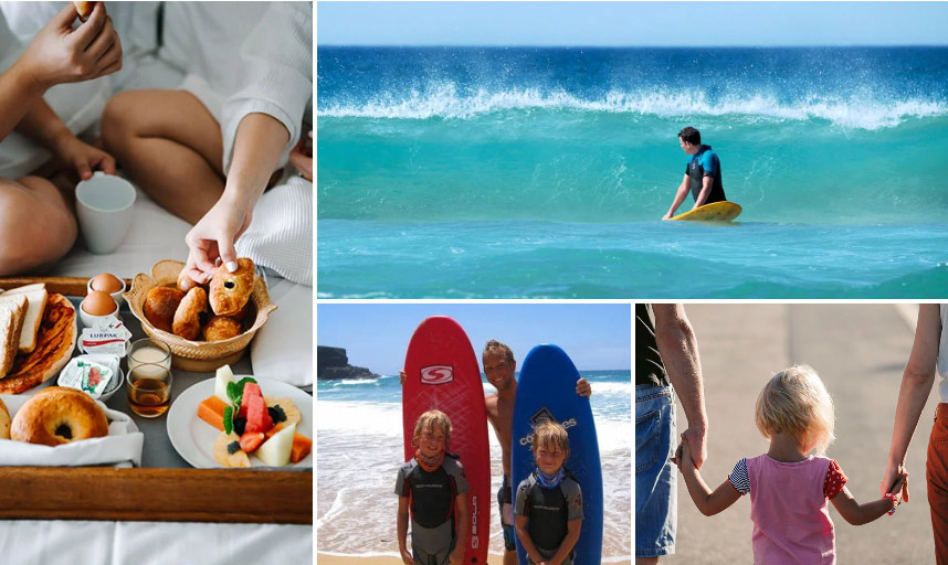 campamento de surf familiar surf para niños