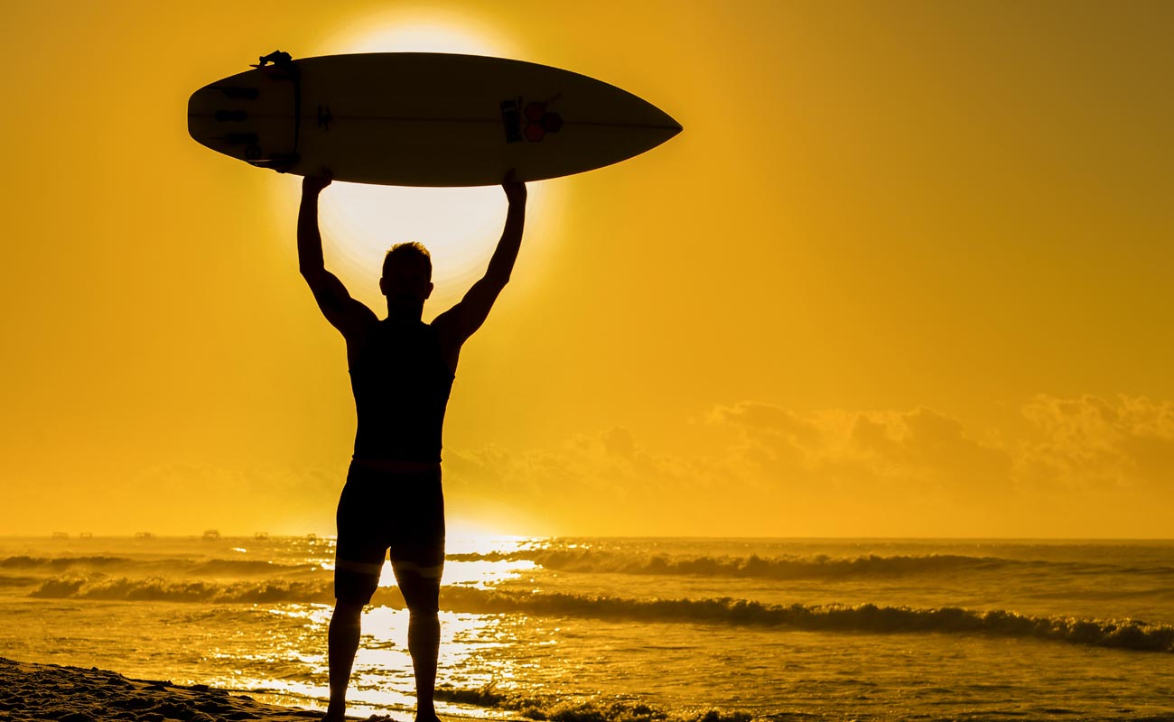 alquiler de material de surf