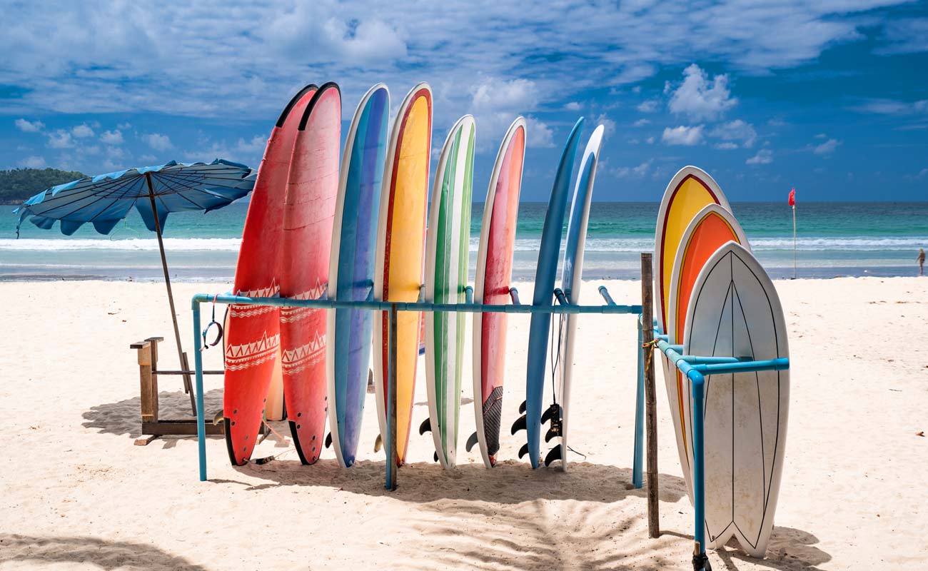 escuela de surf material de surf